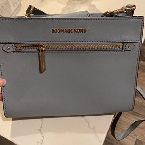 Very pretty light blue Michael Kors small purse